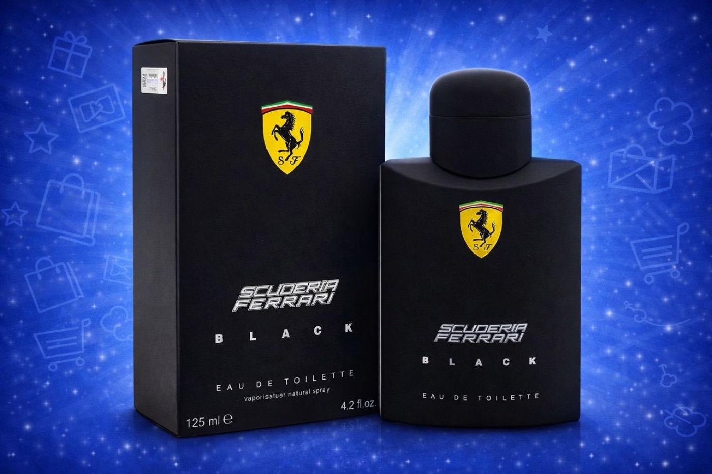 Scuderia Ferrari Black 125ml
